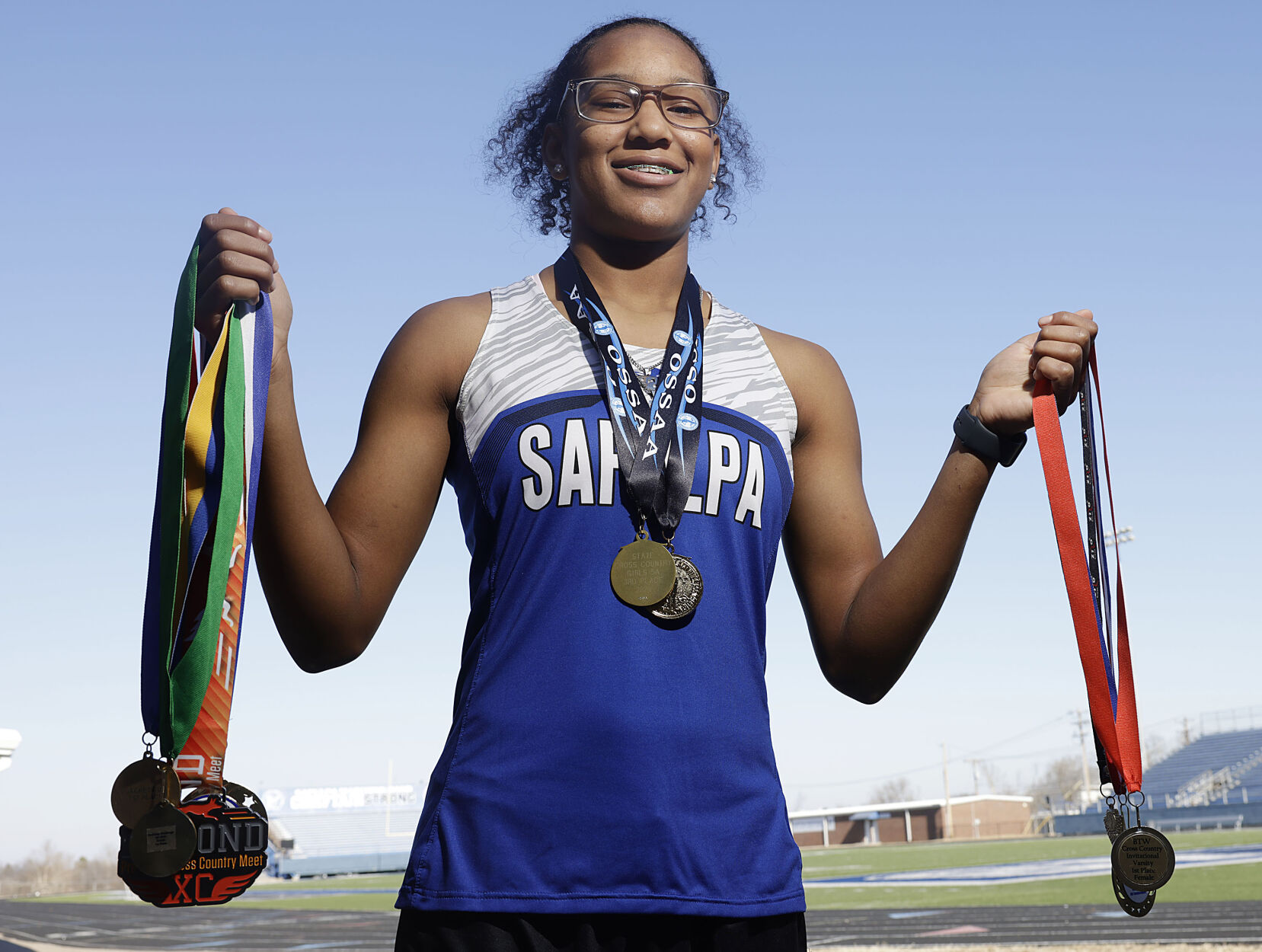 2020-21 All-World cross country candidate Stailee Heard
